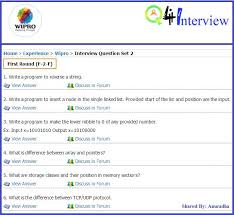 Wipro Interview Questions Asked At Freshers Level This Or That Questions Interview Questions Interview Questions And Answers