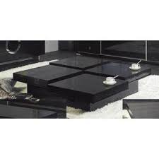 Frost Modern Crocodile Black Coffee Table Coffee Side End Tables Living Room Modern Coffee Tables Coffee Table Modern Black Coffee Table
