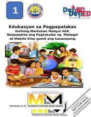 Maybe you would like to learn more about one of these? Module 4 8 P E 1 3rd Quater 1 Edukasyon Sa Pagpapalakas Ikatlong Markahan Modyul 4 8 Naipapakita Ang Pagkakaiba Ng Mabagal At Mabilis Kilos Gamit Course Hero