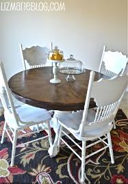 Wood Stain White Kitchen Table Kitchen Table Oak White Kitchen Table Round Table And Chairs