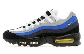 Nike Air Max 95 White Black Obsidian Yellow Nike Air Max Nike Air Max 95 Nike