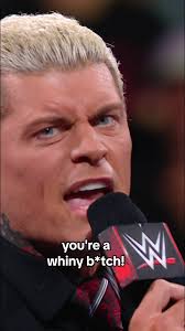 @Cody Rhodes went off