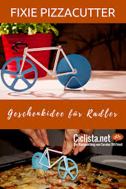 Geschenkidee Fur Rennradfahrer Doiy Fixie Pizza Cutter Ciclista Net Geschenkideen Rennrad Fahren Rennrad