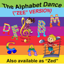 The super simple version is slowly paced allowing time for children to say each letter and to follow along with on an alphabet chart or other visual guide. The Alphabet Dance Song Zee Version Rainbows And Sunshine