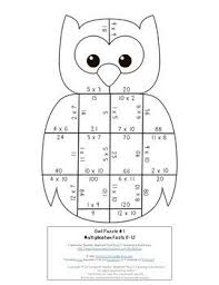 Free, printable coloring pages for adults that are not only fun but extremely relaxing. Multiplication Owl Math Puzzles Make A Halloween Coloring Page Alternative Hojo S Teaching Adventures Llc