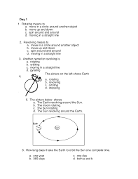 Because the sun does revolve around the earth. Solar Planet Rotate Orbit Worksheet 2