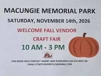Welcome Fall Vendor Craft Fair
