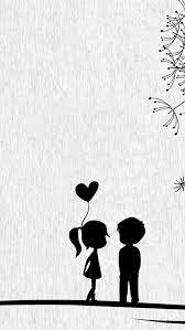 Love Cute Cartoon Little Couple Iphone 5s Wallpaper Download Iphone Wallpapers Ipad Wallpapers One Stop Down Cute Couple Wallpaper Lovers Art Love Wallpaper