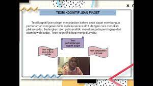 Piaget contended that figurative intelligence is dependent on operative intelligence and that understanding essentially derives from the operative aspect of intelligence. Teori Kognitif Jean Piaget Youtube