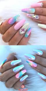 Unicorn Nails Effect Unicorn Nail Powder Holographic Effect Mirror