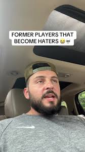 Former athletes always wanna hate