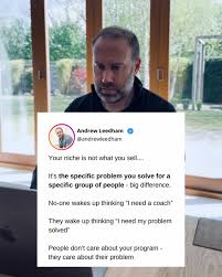 Most coaches don’t know their niche. , And it’s why people scroll past  their ads and their content., Most coaches think their niche is their  product