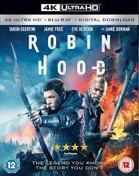 With his true love captured by the villainous sheriff of nottingham, the legendary robin hood and his crew of outlaws execute a daring rescue to save her. Robin Hood 4k Blu Ray 2018 Amazon De Taron Egerton Jamie Foxx Ben Mendelsohn Eve Hewson Jamie Dornan Tim Minchin Paul Anderson F Murray Abraham Ian Peck Cornelius Booth Otto Bathurst Dvd Blu Ray