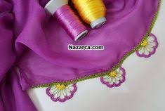 Morun yanındaki renkler mavi ve pembedir. Tig Oyalari Icin 480 Fikir Oya Tig Isleri Yazma