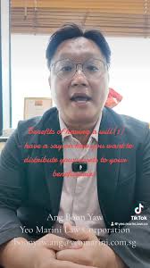 Ronald Yeo and Boon Yaw will be sharing the importance of Will and Lasting  Power of Attorney (LPA)