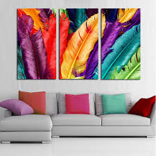 All you need for this painting is a canvas, your paints, and a ruler. Exclusive Sale New Designer Decorative Oil Painting Bedroom Living Room Feather Style Canvas Painting Bmyy008 Oil Painting Canvas Paintingdecoration Oil Painting Aliexpress