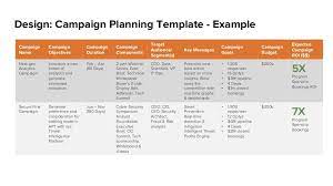 We did not find results for: Design Campaign Planning Template