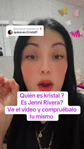 Respuesta a @🌷 quien es Kristal ? #yennirivera
