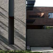 Modern brick homes perfectly mix new old. Grey Brick Houses Houzz