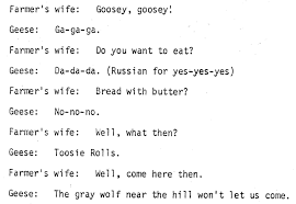 They can be anyone you want them to be; Holiday Dialogue Between 4 Person