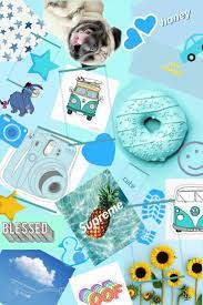 Baby Blue Dog Wallpaper Blue Aesthetic Pastel Blue Wallpapers