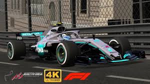 Assetto Corsa F1 2018 Monaco Mercedes Amg F1 W09 Eq Power 4k 60fps Gtx Simracing Circuitdemonaco Monaco Assettocorsa F1 Mercedes Amg Mercedes Monaco