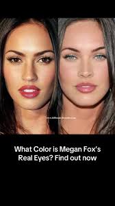 ¿Azul o marrón? La verdad sobre los ojos de Megan Fox