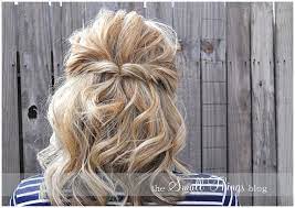 Flipped Half Up Hair Styles Half Up Hair Curly Hair Styles Naturally