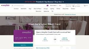 Wayfair credit card customers get a digital card, so you don't have to worry you can manage your account and make payments online as well as set up automatic payments, which. 2