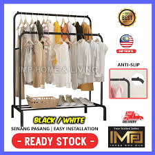 We have previously featured quite a few projects and inspired decor ideas using galvanised pipe. Rak Baju Besi Double Ampaian Baju Laundry Rack Drying Rack Penyangkut Baju Rak Baju Gantung Baju Clothes Organize æ™'è¡£ æ™'è¡£æž¶