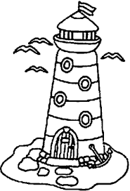 Ausmalbilder Leuchtturm 03 Ausmalbilder Ausmalen Leuchtturm