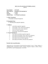 Rpp kelas 2 tema 1 Rpp Pkn Kls 5