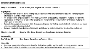 Craft your cv in minutes. How To Write A Professional Teacher S Cv Example Format Sample