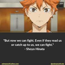 Even if they read us or catch up to us. 51 Haikyuu Quotes About Teamwork Self Improvement