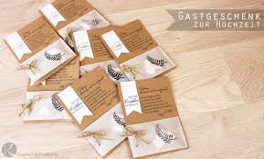 Gastgeschenke zur hochzeit selber machen. Kreativ Oder Primitiv Gastgeschenk Kribbeln Im Bauch