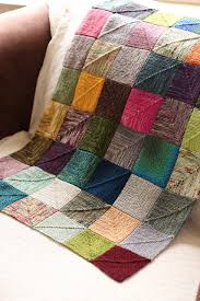 Kristi doesn't remember learning to knit as. Ravelry End Less Squares Blanket Pattern By Simone Kereit