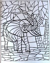 Includes images of baby animals, flowers, rain showers, and more. 10 Best Free Printable Mosaic Coloring Pages For Kids