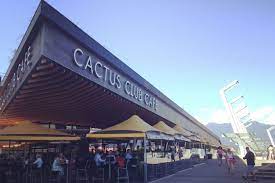 Entry is from jack poole plaza, home of the 2010 winter olympic cauldron, and directly across from vancouver's convention centre west. Cactus Club Review Coal Harbour Vancouver Foodgressing