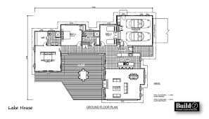 Lake house plans are typically designed to maximize views off the back of the home. Floor Plan Lake House B7 Build7 New Zealand