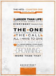 Chapter One Poster Backstreet Anniversary Type Poster Backstreetboys Bsb Backstreet Boys Lyrics Backstreet Boys Backstreet Boys Shirts