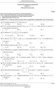By meditatii matematica & fizica · updated about a year ago. Modele De Subiecte GrilÄƒ Pentru Simulare Bac 2019 Vezi Modelele De Subiecte GrilÄƒ De MatematicÄƒ È™i Istorie Publicate È™i Retrase De MatematicÄƒ Examene Scandal