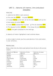 Quite / fairly / rather / pretty quite / fairly / rather / pretty look at these examples:. Https Www Parsonsgreenprimaryschool Co Uk Wp Content Uploads 2020 05 Unit 6 Adverbs Answers Pdf