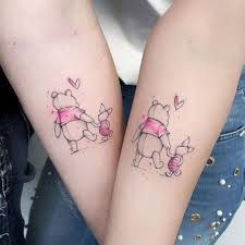 Maybe you would like to learn more about one of these? Sketch Work Pooh And Piglet Matching Tattoo For Best