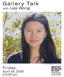 What Do Artists and Writers Have in Common? Ask Lea Wong This week's  Gallery Talk will be led by Lea Wong, a Brooklyn native who has interned  with us since her sophomore