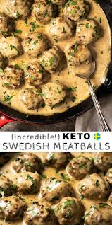 Gluten Free Keto Swedish Meatballs In 2020 Keto Recipes Dinner Keto Recipes Easy Keto Diet Recipes