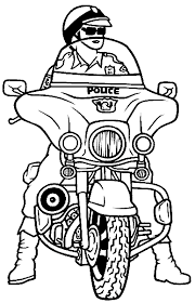 Freie farbtonseiten sind gefunden während netz. Malvorlagen Polizeimotorrad Coloring And Malvorlagan