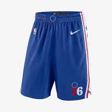 76ers basketball shorts, socks, jackets and sweatpants pull together a complete look to show your 76ers colors in. Philadelphia 76ers Icon Edition Swingman Nike Nba Shorts Fur Herren Nike De