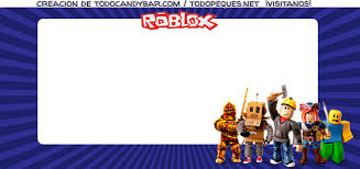 En roblox, y sabemos que como nosotros tú estás buscando los códigos que están funcionando o que están. Kit Imprimible Roblox Descarga Gratis Todo Candy Bar