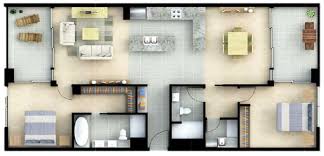 Looking for a floor plan inspiration for a two bedroom apartment? Typical Two Bedroom Apartment Layout Download Scientific Diagram