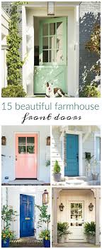Our front door makes such a statement and is valspar new black. 15 Beautiful Farmhouse Front Doors City Farmhouse House Front Door House Exterior Farmhouse Front Door